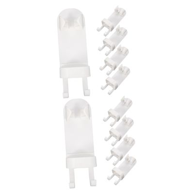 Ciieeo 10pcs Bathroom Toothbrush Holder Wall-Mounted Electric Toothbrush Storage Drain