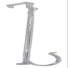 Rocky Mountain Goods Clear Adjustable Wreath Door Hanger - Non Scratch with Soft Gripper - Hook for Wreaths up to 10 Pounds - Easy Adjust for Front Door