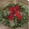 Rocky Mountain Goods Clear Adjustable Wreath Door Hanger - Non Scratch with Soft Gripper - Hook for Wreaths up to 10 Pounds - Easy Adjust for Front Door view 3
