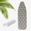 YUANJJ Ironing Board Cover and Pad 109x33cm/43x13in Ironing Board Protector Durable Adjustable Ironing Covers with Thick Pad Homes Replacement (Color : B1, Size : 109 * 33cm/43 * 13in) view 1
