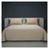 Zixmix 1200TC Cotton King Bedspread White/Grey Plain Premium Cotton Diamond Quilted Bedspread Size (96 x 106in) Pillowcases (19X30in),Bedding view 1