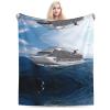 Cruise Ship Blanket,Flannel Ultra-Soft Seasons Blanket Lightweight Sofa Veil Blanket Air Conditioning Blanket view 4