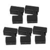 Mikinona 5pcs Plastic Chopstick Holders Comfortable to Hold Training Clips for Boys and Girls Adults Reusable Chopstick for Learning Decoration Smooth Finish Compact Design view 1