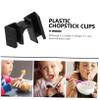 Mikinona 5pcs Plastic Chopstick Holders Comfortable to Hold Training Clips for Boys and Girls Adults Reusable Chopstick for Learning Decoration Smooth Finish Compact Design view 2