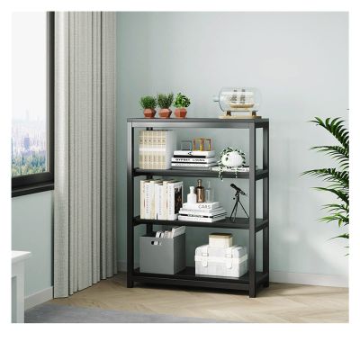 Shelf Bookcase Bookshelf Floor Multi-Layer Steel Wooden Rack Storage Rack Home Living Room Iron Simple Bookcase Storage Shelf Rack Book Storage Organizer Shelves (Color : 07)
