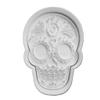 2 PCS Cookie Cutter/Polymer Clay: Skull/Calavera/Dia del Muerto/Sugar Skull Stamp & Cutter Set (2.74 inches) view 1