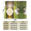 AMAZWI Golf Ball Blanket,Flannel Ultra-Soft Seasons Blanket Lightweight Sofa Veil Blanket Air Conditioning Blanket, RFXA1 view 2