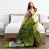 AMAZWI Golf Ball Blanket,Flannel Ultra-Soft Seasons Blanket Lightweight Sofa Veil Blanket Air Conditioning Blanket, RFXA1 view 3