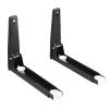 Stainless Steel Microwave Mount BracketExpandable Support Frame Foldable Shelf Rack Microwave Oven Wall Mount Bracket view 1