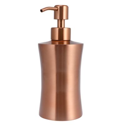 PRETYZOOM Stainless 400ml Foaming Soap Pump Dispenser Portable Refillable Easy Open Close for Home Car Travel