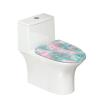 Eheartsgir Green & Pink Marble Stretchy Toilet Dust Cover Machine Washable Toilet Lid Protector Cover Fit Most Round & Elongated Toilet for Bathroom Home Hotel Decor view 1