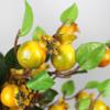 PRETYZOOM Fake Fruit Artificial Berry Floral Decor Yellow Silk Flowers Artificial Pomegranate Berries Artificial Berries Stem Branch Mini Pomegranate Picks Realistic Plants Faux Small Red Berries view 4