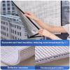 AIROTRON Blackout Window Film,Aluminum Foil Reflective Window Film,UV Block Heat Control Glass Film,Anti Glare Window Tint Film,Balcony Privacy Window Film,for Home,Office,Bathroom (22x63in) view 3