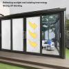 AIROTRON Blackout Window Film,Aluminum Foil Reflective Window Film,UV Block Heat Control Glass Film,Anti Glare Window Tint Film,Balcony Privacy Window Film,for Home,Office,Bathroom (22x63in) view 4