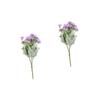 Ciieeo 2pcs Fake Flowers for Backdrop 20-Branch Silk Carnation Flowers for Home Office Decor view 1