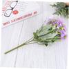 Ciieeo 2pcs Fake Flowers for Backdrop 20-Branch Silk Carnation Flowers for Home Office Decor view 2