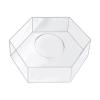 Acrylic Cake Stand, Stackable Acrylic Cake Display Board, Acrylic Cake Disc, Easily Clean Clear Cupcake Stand Cake Holder, Multipurpose Cake Dessert Display Plate Serving Tray for Baby Shower Wedding view 1