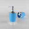 Plastic Bathroom Suite Bathroom Suite Gargle Cup Six-Piece Set of Toiletries Brushing Utensils (As Show Fits All) view 4