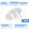 Thyle 200 Pcs Outlet Covers Bulk Child Baby Proofing Covers for Electrical Outlets Easy Install Socket Sturdy Safe Secure Baby Proofing Kit for Home Office Bulk (White) view 2