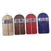 PRETYZOOM High-end Embossed Garment Cover for Suit Storage Clothes Organizer Bag Coffee for Travel and Closet view 1