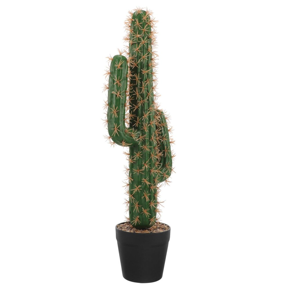 Zerodeko Artificial Cactus Bonsai in Pot Compact Faux Cacti Decoration for Home Office Outdoor Spaces Stress-Relieving Greenery for Areas
