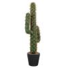 Zerodeko Artificial Cactus Bonsai in Pot Compact Faux Cacti Decoration for Home Office Outdoor Spaces Stress-Relieving Greenery for Areas view 1