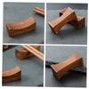 IMIKEYA 60pcs Japanese-style Chopstick Rests Wooden Chopstick Stand Spoon Fork Holder Holder Storage Reusable Cute Design view 2