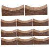 IMIKEYA 60pcs Japanese-style Chopstick Rests Wooden Chopstick Stand Spoon Fork Holder Holder Storage Reusable Cute Design view 3