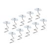 Amosfun 20pcs Non- Upholstery and Bedskirts Easy to Use for Furniture Bedskirt Holders Secure Grip for Sofa and Duvet Use view 1