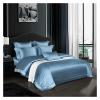 ADovz Blue Luxury Duvet Quilt Cover Boho Jacquard Bedding Set 1000TC Egyptian Cotton Sateen Vibrant Bedding Set Bed Sheet Pillowcase,Bed Sheets view 1