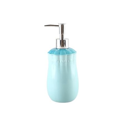 ZCSO Soap Dispenser Ceramic Soap Pump for Lotion Dishwashing Soap Massage Oil Soap Dispenser Creative Shape Soap Bottle for Kitchen Bathroom Farmhouse Modern Soap Dispenser