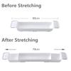 Household Extendable Bathroom Shelf Shower Tray Shower Room Bathtub Rack Towel Wine Bookshelf Storage Organization Accessories (Color : D) (Blue) view 2