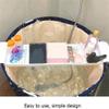 Household Extendable Bathroom Shelf Shower Tray Shower Room Bathtub Rack Towel Wine Bookshelf Storage Organization Accessories (Color : D) (Blue) view 3