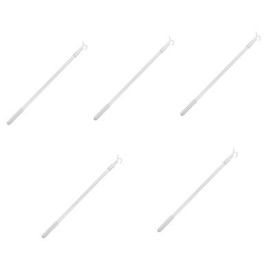 IMIKEYA 5pcs Curtain Rods Telescopic Blind Wand Blind Opener for Home and Office