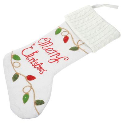 MAGICLULU Xmas Stocking Decor Christmas Sock Pendant Party Bag Tree Decor Home Christmas Decorations