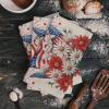 4th Of July Flower Kitchen Towels,Absorbent Microfiber Kitchen Dish Hand Tea Bath Towel,Quick Dry Cleaning Cloth Dishclothes Decorative Sets, Bottle Fireworks Independence Day (1-PC, 18x28) view 2