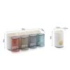 Toothbrush Rack, Brushing Cup, Mouthwash, Wall-Mounted Bathroom, Punch-Free, Wall-Mounted Dental Set view 2