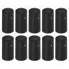 uxcell 50Pcs PVC Heat Shrink Wine Bottle Caps, 30mm/1.18" Wine Shrink Wrap Sleeves Caps Shrink Cap Bottle Seals for Making Wine Cellars and Home Use, Black view 1