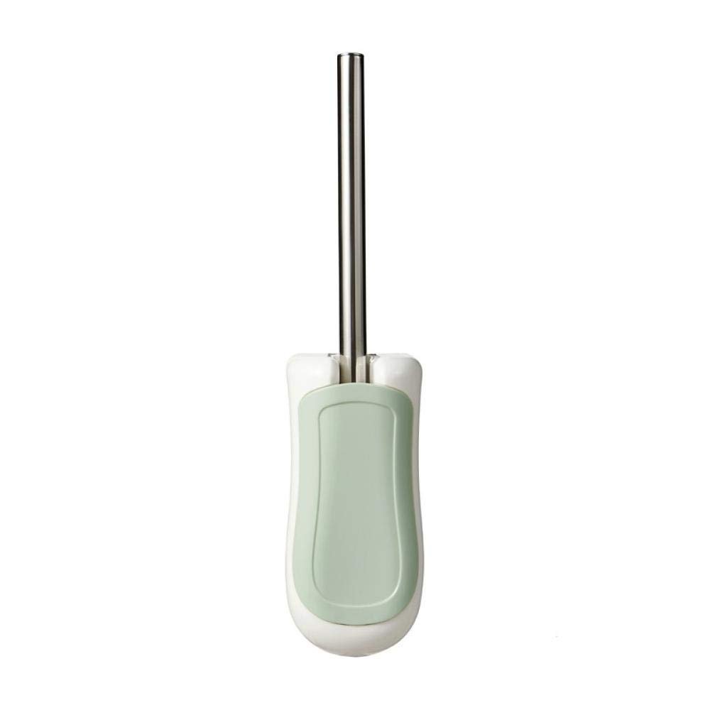 GERRIT Toilet Brush, Toilet Bowl Brush for Bathroom - Bathroom Toilet Brush Holder Device Rack Free Punching Household Wall Hanging Toilet Cleaning Brush Toilet Brush