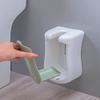 GERRIT Toilet Brush, Toilet Bowl Brush for Bathroom - Bathroom Toilet Brush Holder Device Rack Free Punching Household Wall Hanging Toilet Cleaning Brush Toilet Brush view 4