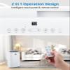 ACONEE 14000 BTU Portable Air Conditioner Unit, Air Conditioner with Remote Control, Cool, Fan and Dry Function, Sleep Mode/24Hrs Timer, Quiet Operation, 110-115V, Cools 700 Sq.ft view 3