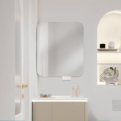 CMYAOYC Medicine Cabinet Bathroom Mirror Cabinet, Wall Mirror Storage Shelf, Wall Mounted Bathroom Mirrors for Over Sink, Laundry Room (Size : 48x14x70cm/19x6x28in)