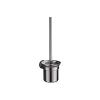 GERRIT Toilet Brush and Holder,Stainless Steel Lid Handle,Free Punching Toilet Bathroom Toilet Brush Holder Wall Hanging,201 Glass,36 * 13.8(cm) (Color : 304 Drain Steel Cup, Size : 36 * 13.8(cm)) view 1