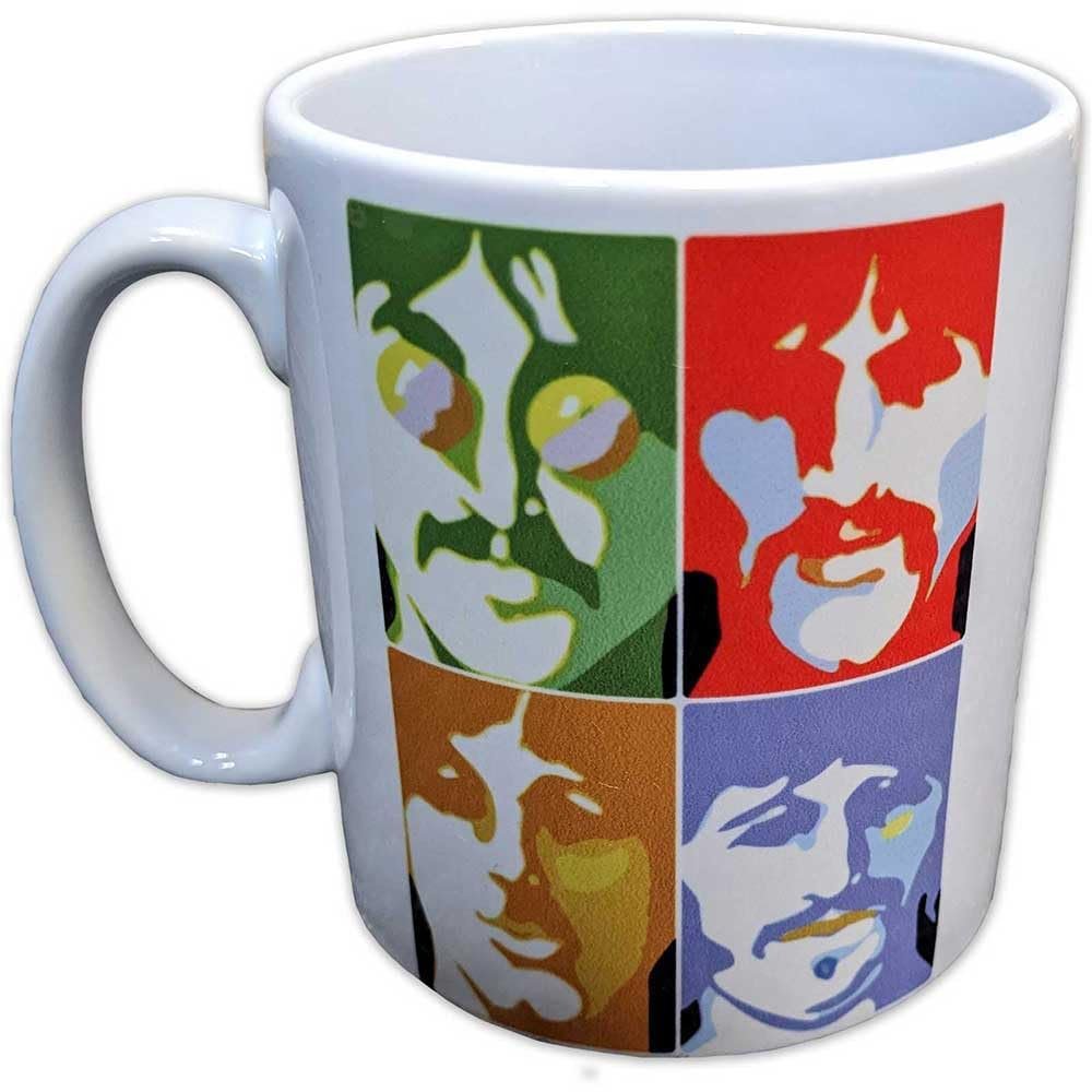 Rock Off officially licensed products The Beatles Yellow Submarine Sea Of Science Mug, White