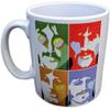 Rock Off officially licensed products The Beatles Yellow Submarine Sea Of Science Mug, White view 1