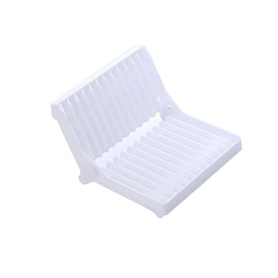 Zerodeko Collapsible Drying Rack Kitchen Plastic Dish Drainer Folding Dish Rack Holder Utensil Drainer for Kitchen Sink
