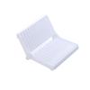 Zerodeko Collapsible Drying Rack Kitchen Plastic Dish Drainer Folding Dish Rack Holder Utensil Drainer for Kitchen Sink view 1