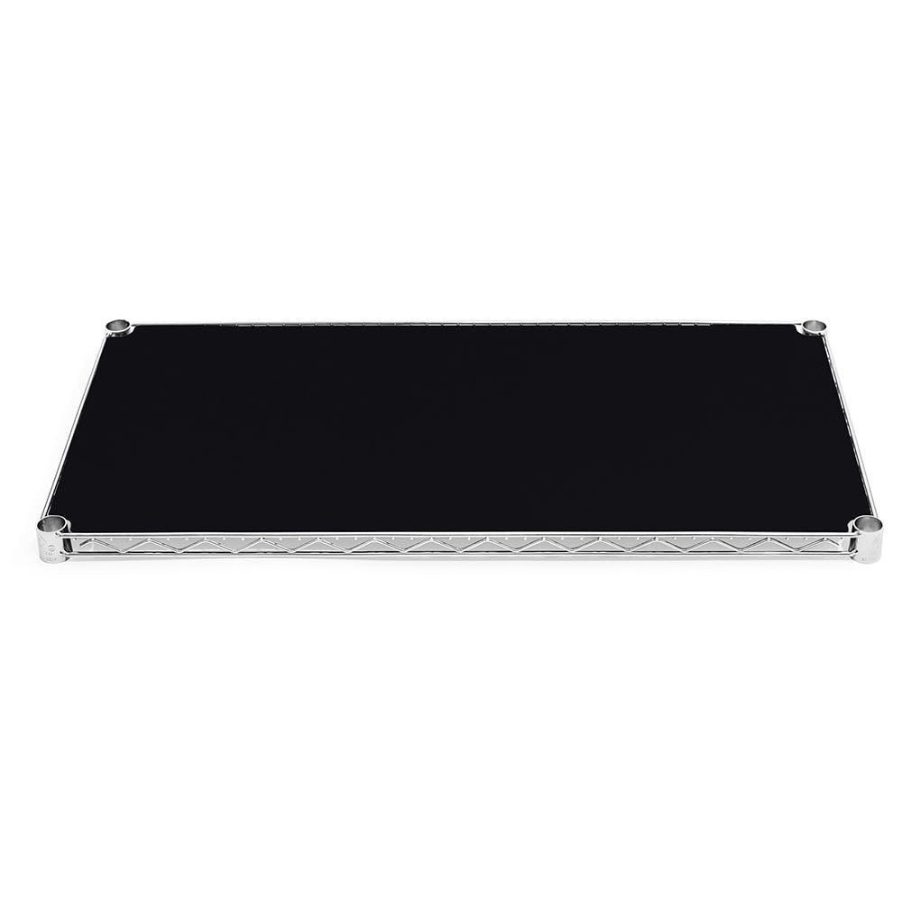 21" d x 72" w Wire Shelf Liner, 4 Count - Black (TL52-BLACK)