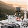Cabilock 1set Stainless Steel Cheese Chocolate Melting Pot for Baking Candies and Candle Wax Double Boiler Scraper for Outdoor Cooking and Desserts view 2