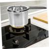 Cabilock 1set Stainless Steel Cheese Chocolate Melting Pot for Baking Candies and Candle Wax Double Boiler Scraper for Outdoor Cooking and Desserts view 4